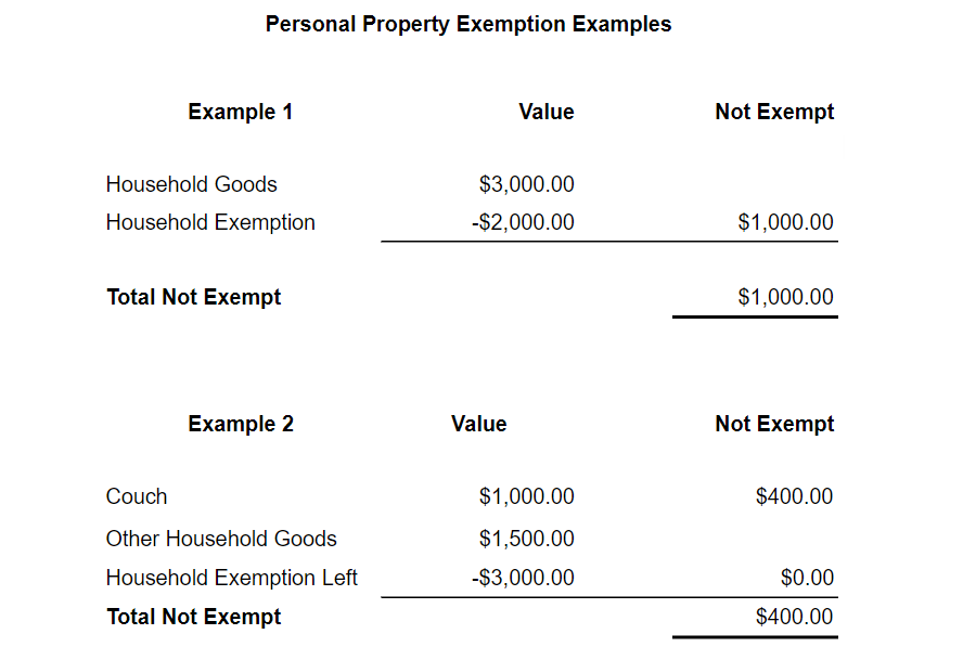 Overview of the 7 Most Commonly Used Bankruptcy Exemptions Upsolve